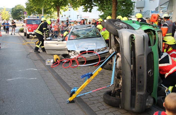 FW-OE: Ankündigung - Abschlussübung Feuerwehr Olpe