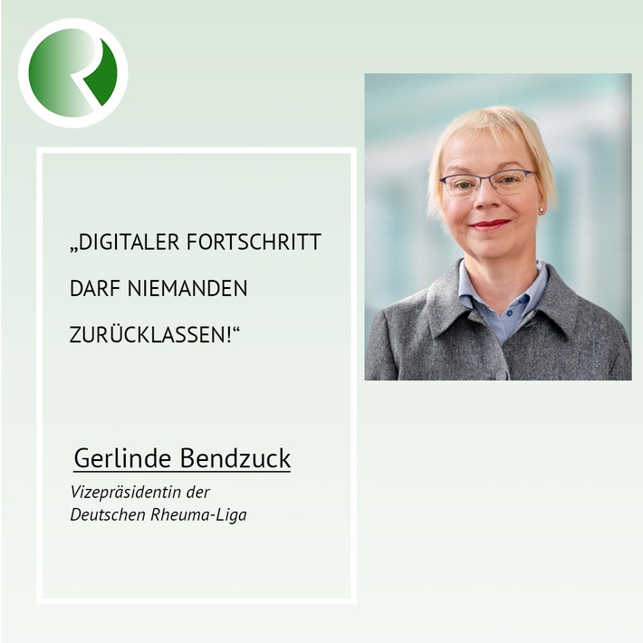 „Digitaler Fortschritt darf niemanden zurücklassen!“/ Rheuma-Liga fordert erneut Nachbesserungen bei der ePA