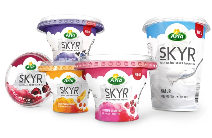 Harmonie der Gegensätze / Isländisches Traditionsprodukt neu entdeckt: Arla® SKYR ab Juni auch in Deutschland