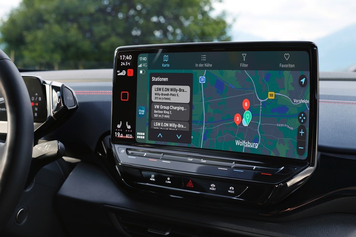 LOGPAY integriert mit der Charge&amp;Fuel App als erster Anbieter die Lade- und Tankfunktionen in CarPlay