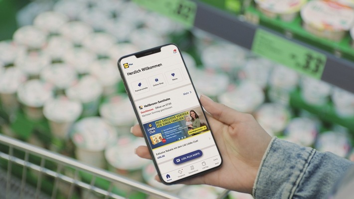 Neu in der Lidl-Plus-App: Exklusive Vorteile mit dem &quot;Lidl Liddle Club&quot; für Familien