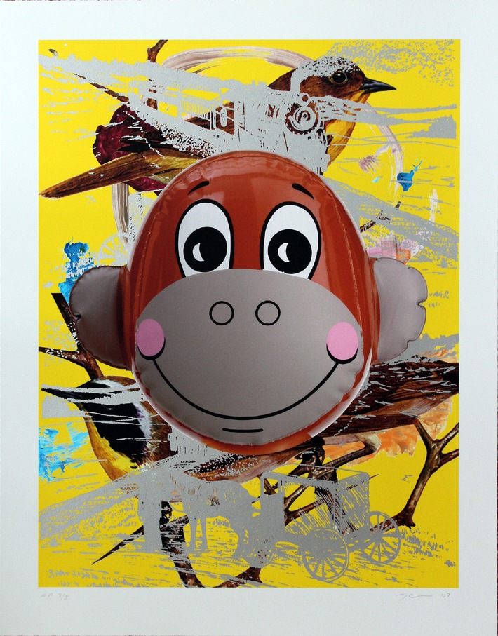 Ab heute in der artnet Online-Auktion Neo-Pop! / Jeff Koons mit Monkey Trains