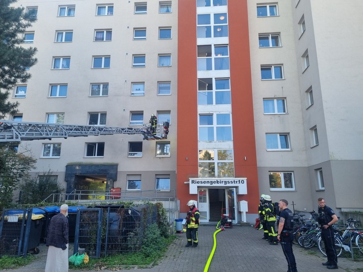 FW-BN: Wohnung in Mehrfamilienhaus nach Brand unbewohnbar