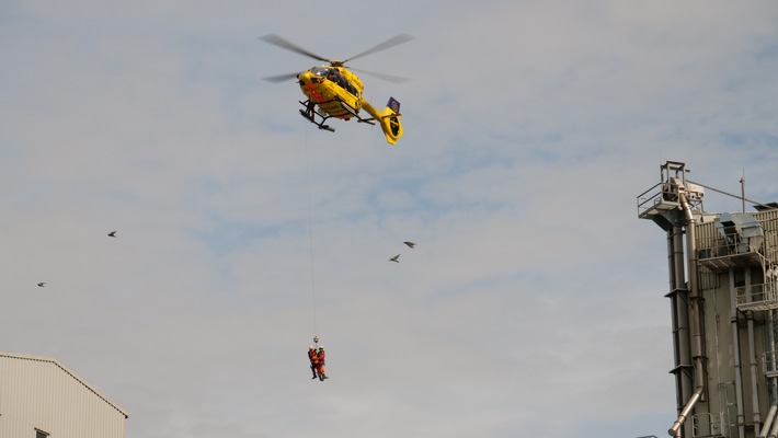 Windentraining ADAC Luftrettung in Büsum