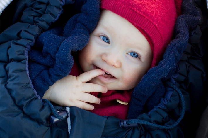 Tipp: So schützen Sie empfindliche Babyhaut vor Kälte