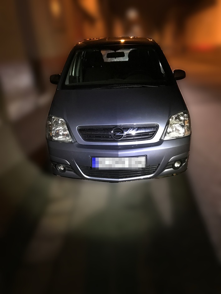 POL-PPWP: Polizei sucht Unfallstelle und bittet um Hinweise zu einem grauen Opel Meriva