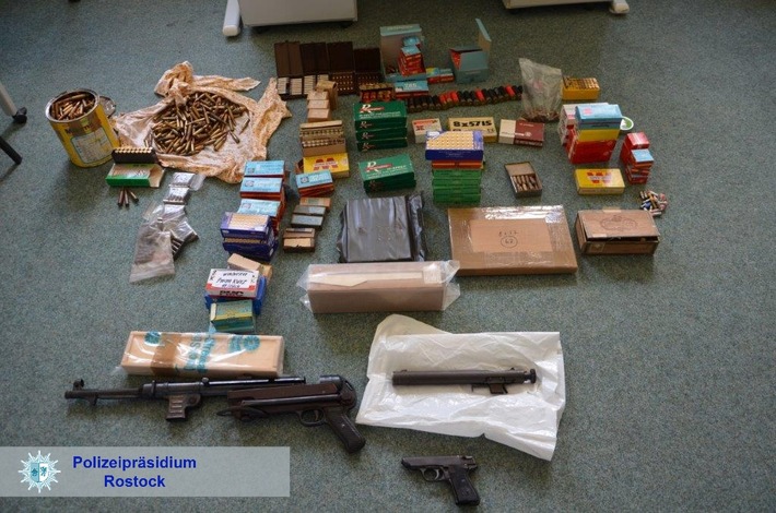 POL-HRO: Waffen- und Munitionsfund bei Rehna