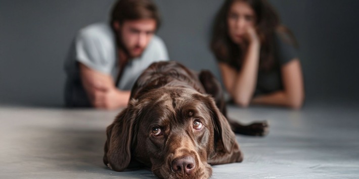 “Du kannst gehen, aber der Hund bleibt bei mir!”