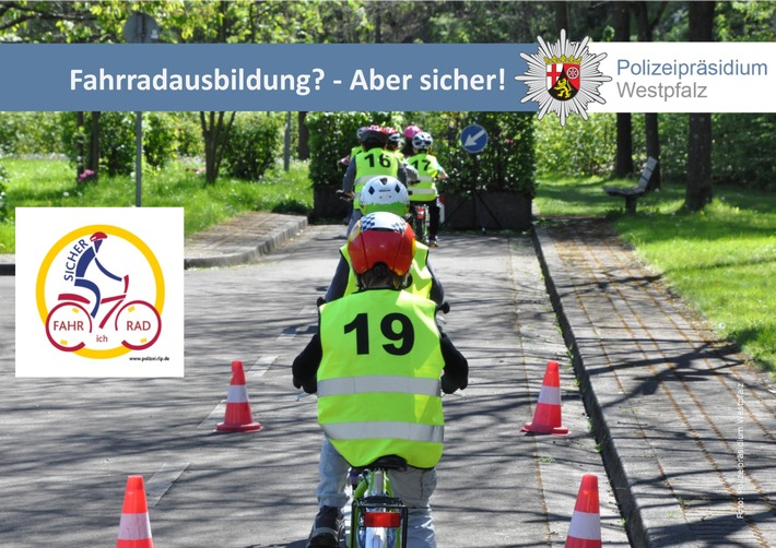 POL-PPWP: Fahrradführerschein in den Sommerferien