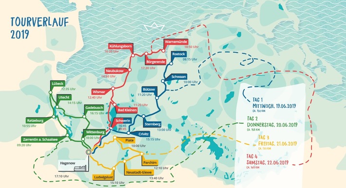 23. Hansetour Sonnenschein: Fahrradtour für krebskranke Kinder