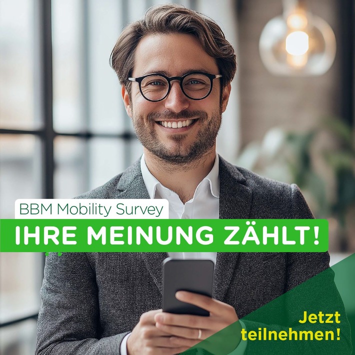 Teilnehmen am BBM Mobility Survey 2025:  Was Mitarbeitende wirklich brauchen und wollen