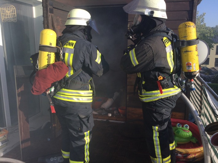 FW-BN: Mehrere Brandeinsätze beschäftigen Bonner Feuerwehr im Verlauf des Freitags