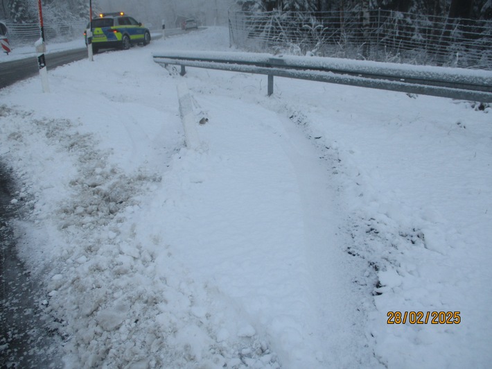 POL-GS: Verkehrsunfallflucht im Kreisverkehr Braunlage Süd