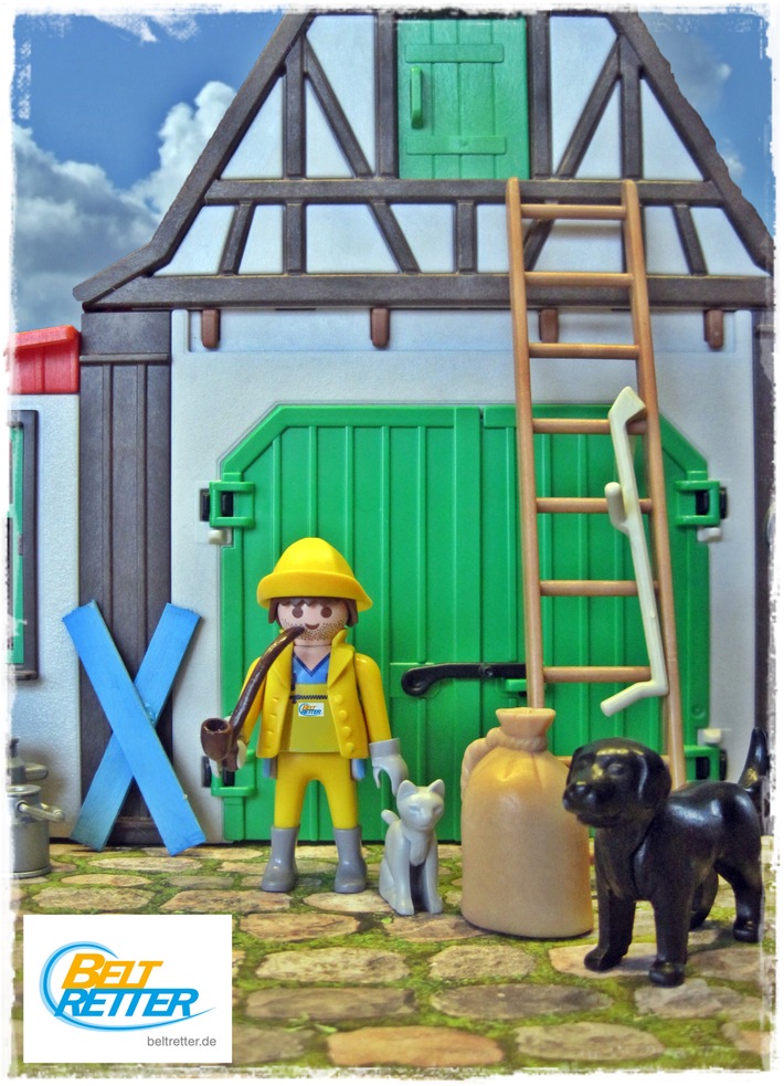 Playmobil-Figuren als BELTRETTER