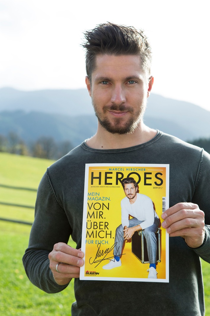 Marcel Hirscher schreibt Geschichten! / Am 21. November 2018 erscheint "The Red Bulletin Heroes Edition - Marcel Hirscher"