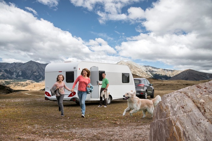 Caravaning-Urlauber fühlen sich wohler als der Durchschnitt der Gesellschaft