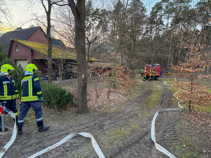 FW Flotwedel: Kleinbrand und zwei weitere Einsätze fordern die Feuerwehren im Flotwedel