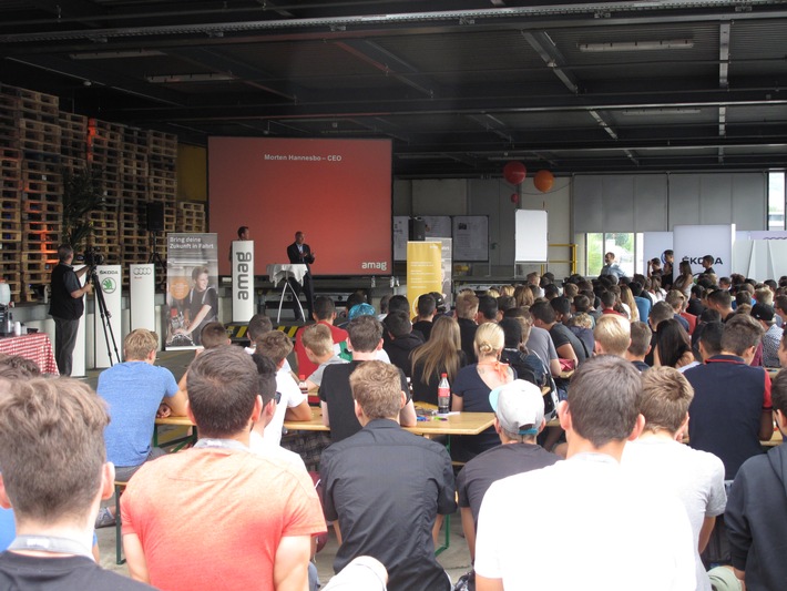 Welcome Camp für die neuen Lernenden