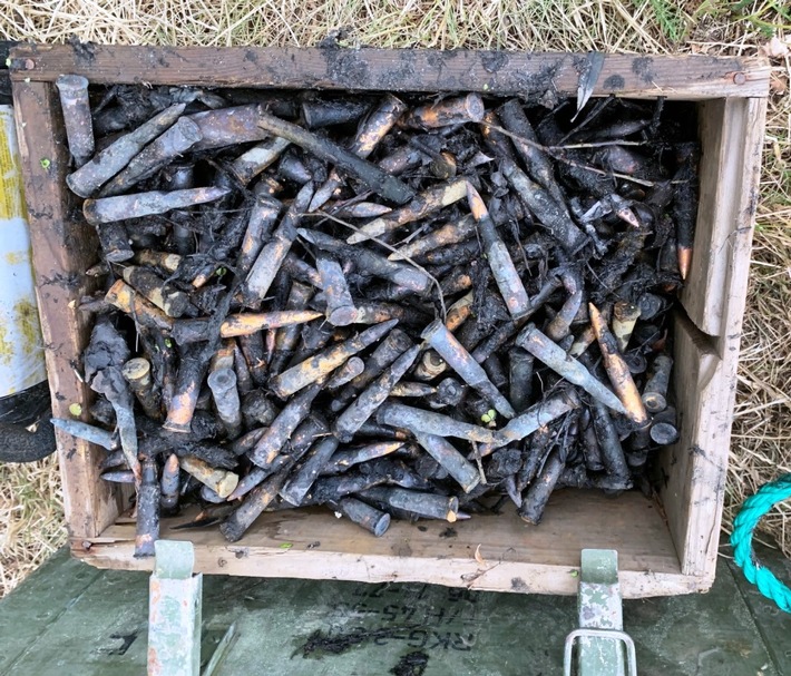 POL-NB: Sicherstellung von ca. 1.000 Schuss Fundmunition
