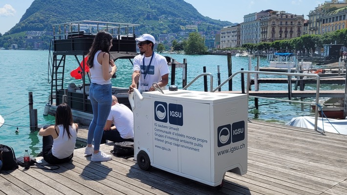 Comunicato stampa: «Azioni spettacolari contro il littering a Lugano»