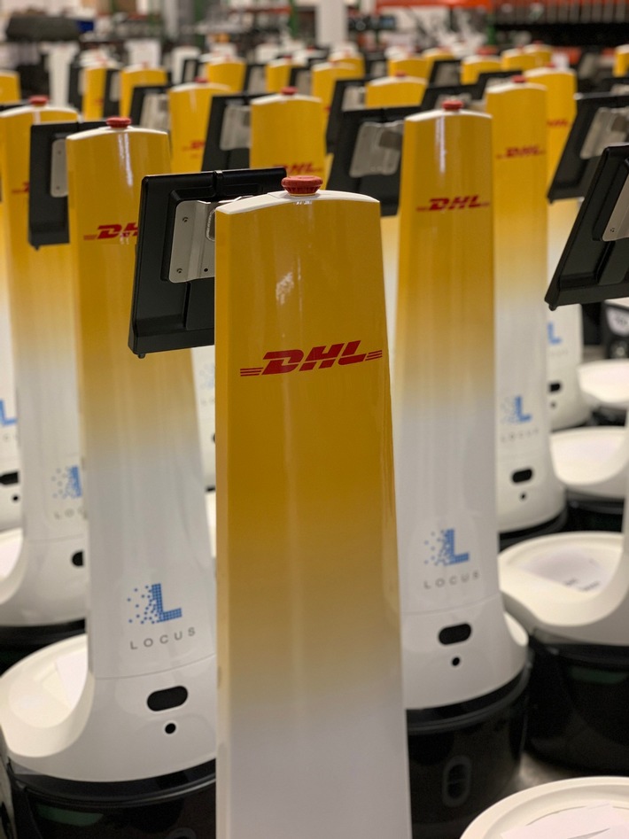 PM: DHL Supply Chain unterzeichnet erweiterten Rahmenvertrag mit Locus Robotics als Teil der eigenen Digitalisierungsstrategie / PR:DHL Supply Chain signs expanded agreement with Locus Robotics to extend its Accelerated Digitalization strategy