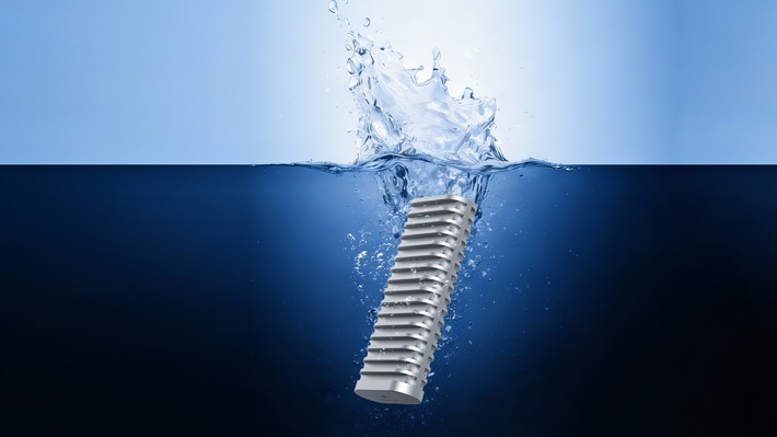 TerraMaster D1 SSD Robustes Gehäuse: IP67 wasserdicht & 1,2 Tonnen Druckfestigkeit - mobiler Speicher neu definiert