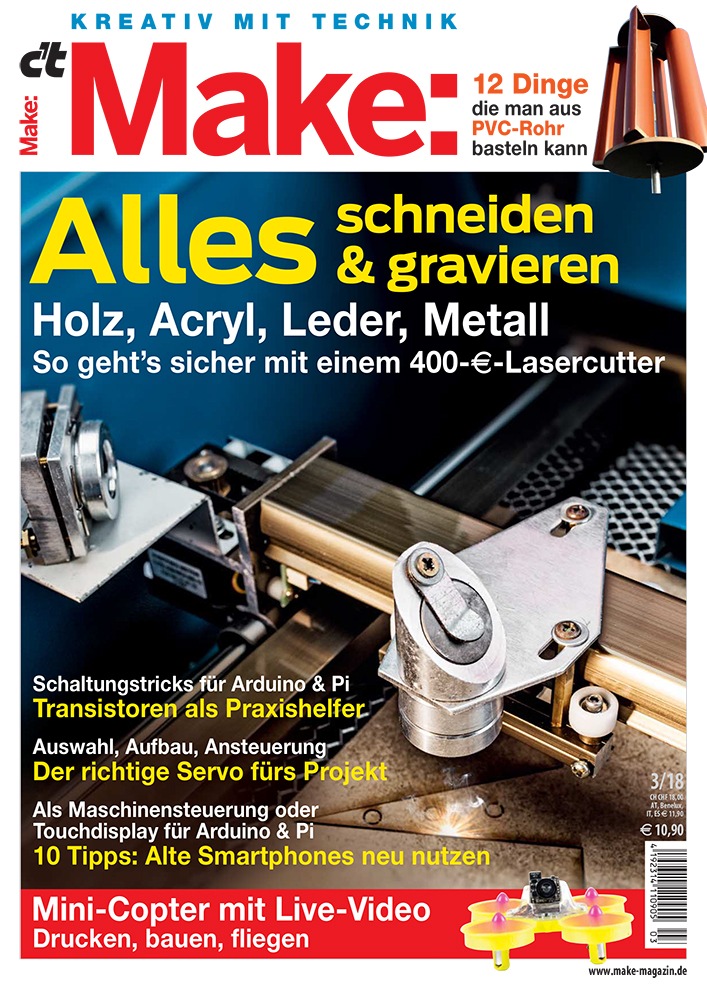 Make-Magazin: Alte Handys neu nutzen / Smartphone-Recycling