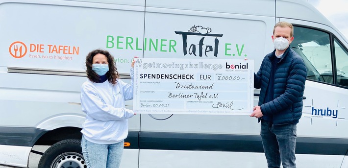 Bonial bewegt: Sportliches und soziales Engagement bei der "Bonial Get Moving Challenge 2021"