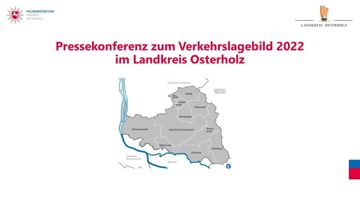 POL-VER: Polizeiinspektion Verden/Osterholz und Landkreis Osterholz veröffentlichen Verkehrslagebild 2022