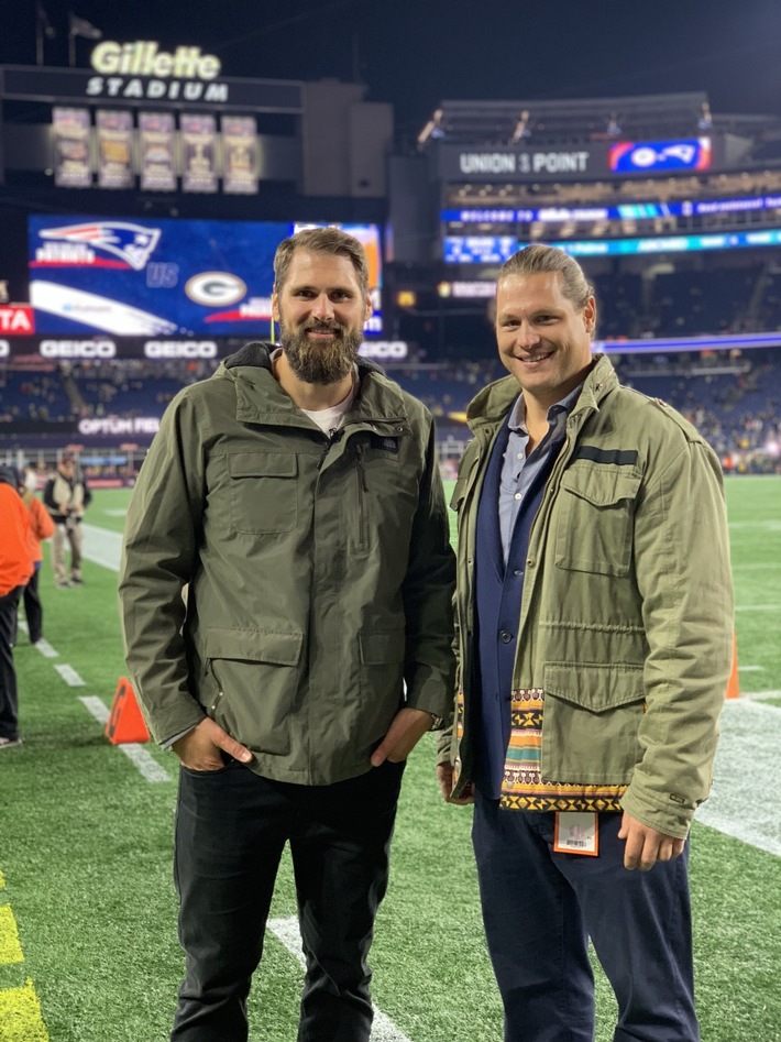 ProSieben MAXX erstmals zu Gast bei den Patriots: NFL-Liveberichterstattung mit Sebastian Vollmer und Markus Kuhn am 2. Dezember 2018