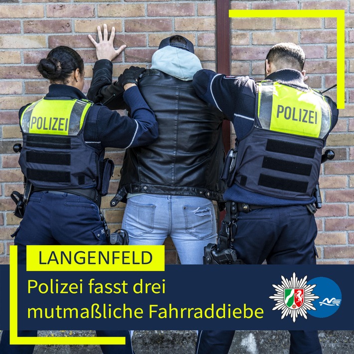 POL-ME: Versuchter Fahrraddiebstahl: Polizei fasst Trio - 2606039