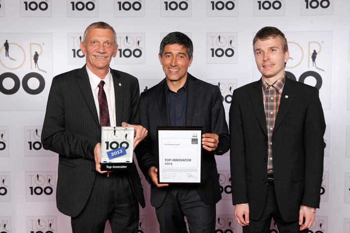 Saarbrücker Software-Haus als Fortschritt-Macher ausgezeichnet / "Top 100": Plan Software GmbH schafft Sprung in die Riege der innovativsten Mittelständler / Ranga Yogeshwar gratuliert