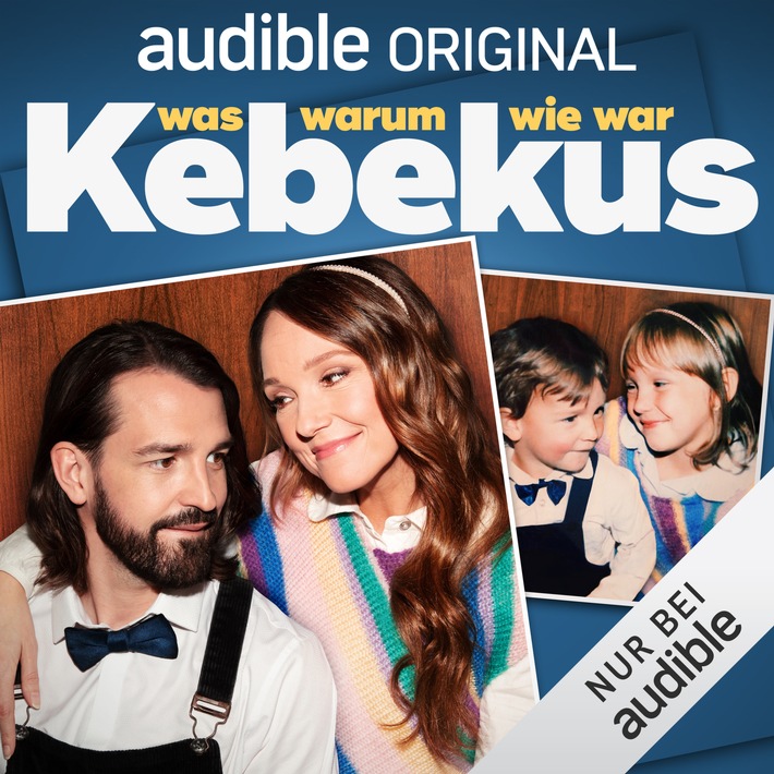 Hörbuch-Tipp: &quot;Kebekus - Was warum wie war&quot;- Neuer Audible Original Podcast mit den Comedians und Geschwistern Carolin und David Kebekus