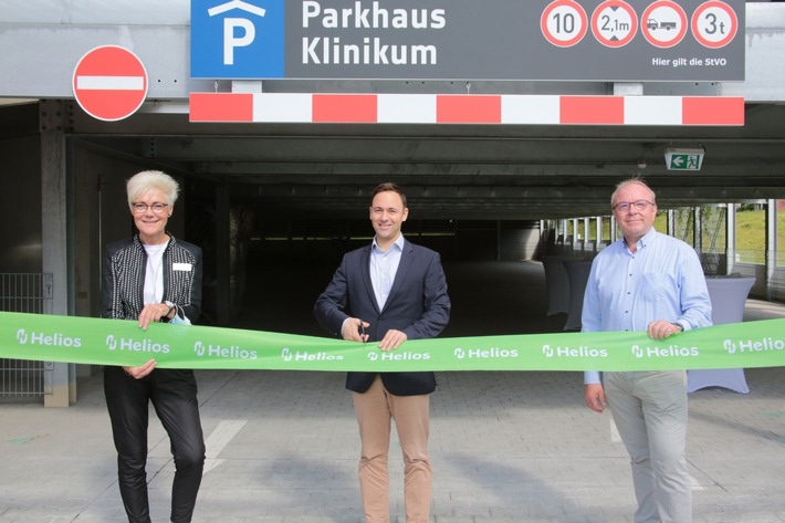 293 Parkplätze mehr: Helios Klinikum Berlin-Buch eröffnet neues Parkhaus