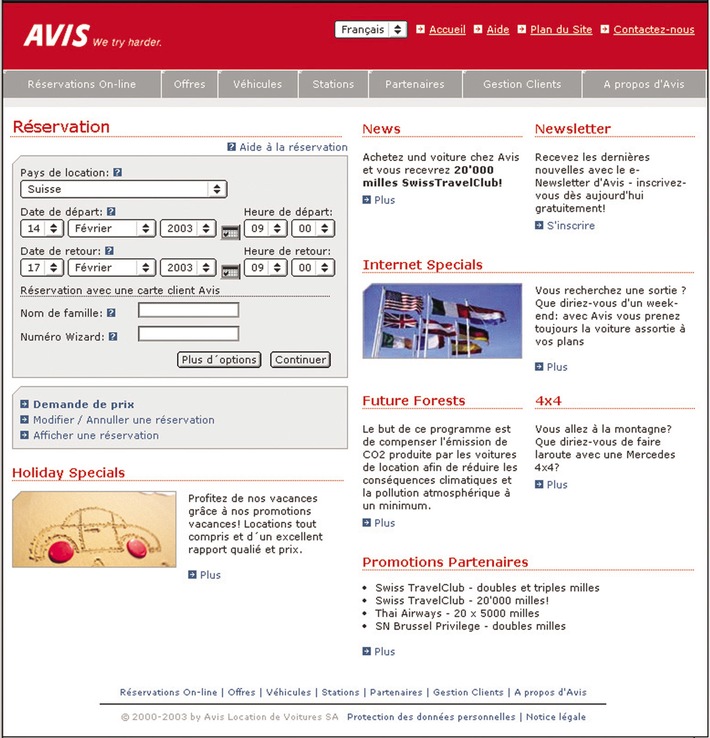 Avis Online: Réservation ultrarapide dans le monde entier