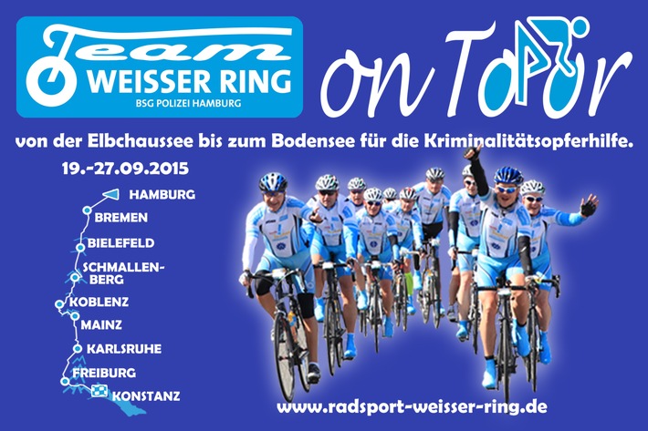 POL-PPKO: &quot;Radsportteam WEISSER RING&quot; besucht Koblenz