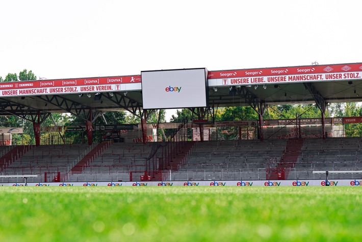 eBay wird Premium-Sponsor des 1. FC Union Berlin und bringt Fans ganz nah an den Verein