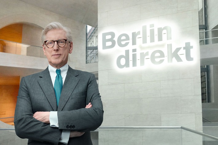 "Berlin direkt" im ZDF ist Marktführer der politischen TV-Magazine / Letzte Ausgabe 2022 mit Bundesgesundheitsminister zur Pandemie-Bilanz