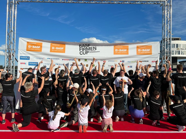 Let&#039;s run - Teammotto der Axactor Germany zum BASF Firmencup