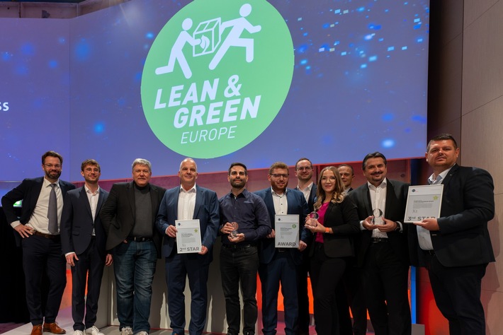 Presseinformation: Lean and Green Auszeichnungen für weniger CO2-Emissionen in der Logistik verliehen