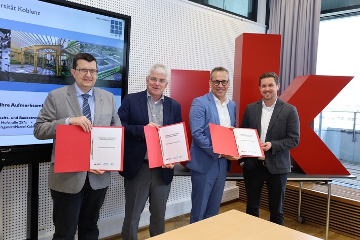 Umfassende energetische Modernisierung der Campusgebäude der Universität Koblenz beschlossen