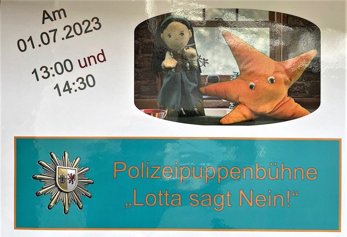 POL-NB: MV-Tag: Samstag zwei Aufführungen der Polizeipuppenbühne im Polizeipräsidium