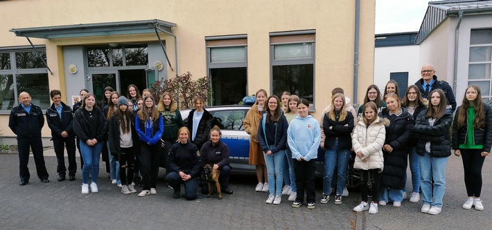 POL-PDMT: &quot;Girls&#039;Day 2023&quot; bei der Polizeiinspektion Hachenburg