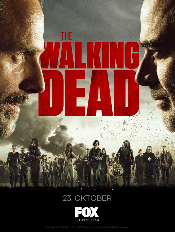 Fox präsentiert die 8. Staffel von "The Walking Dead" exklusiv ab 23. Oktober