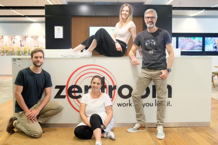 zentroom feiert Eröffnung: New Work hat ein neues Zuhause gefunden