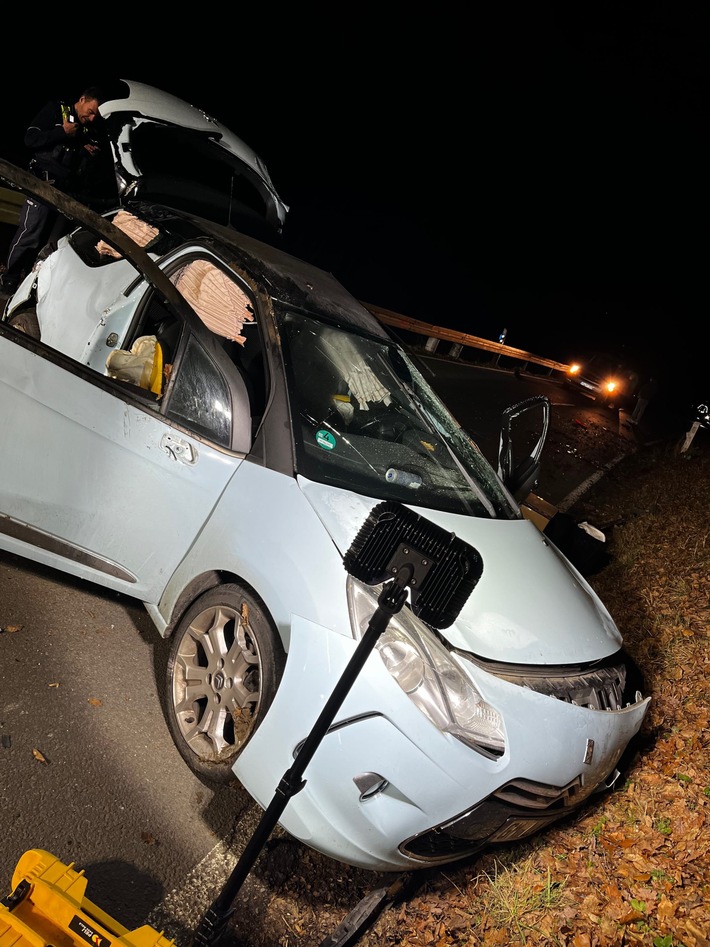 POL-GM: Mehrere Verletzte bei Verkehrsunfällen auf eisglatten Straßen