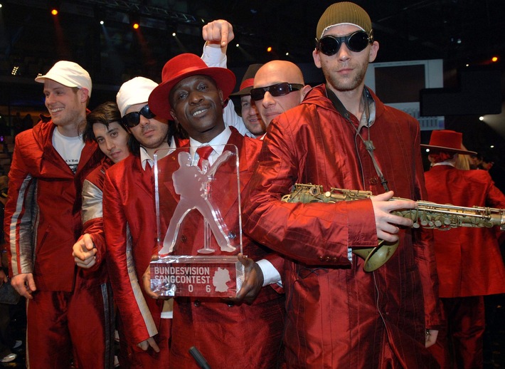 Berlin rockt! "Seeed" gewinnt den "Bundesvision Song Contest 2006"