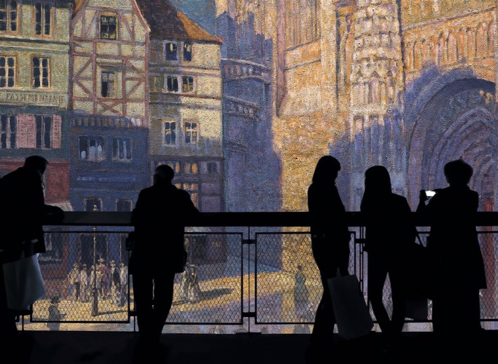 Neues Panorama für Leipzig: Deutschlandpremiere für "DIE KATHEDRALE VON MONET"