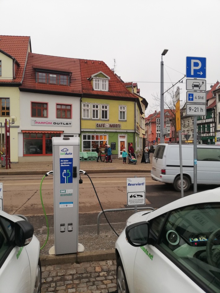 ADAC: Beschilderungsdurcheinander an öffentlichen Ladesäulen - So ist die Lage in Erfurt