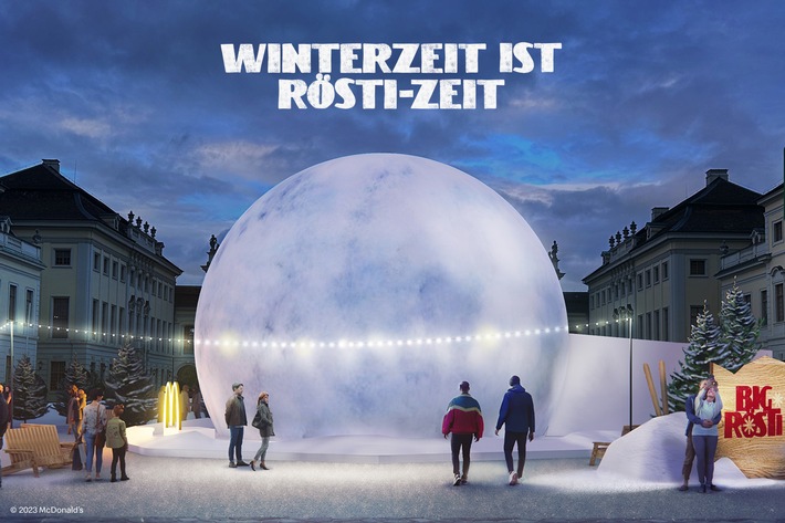 McDonald&#039;s Deutschland präsentiert: Die &quot;Big Rösti Winterwelt&quot; in Ludwigsburg